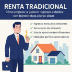 Renta Tradicional: Cómo Empezar a Generar Ingresos Estables con Bienes Raíces